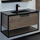 Comforty Мебель для ванной Бонн 90 (Comforty) подвесная дуб темный – картинка-16